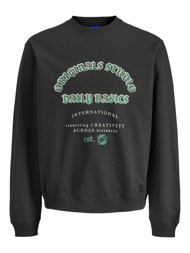 Product POLERÓN LOOSE ESTAMPADO MEADOW-Black - Image 5