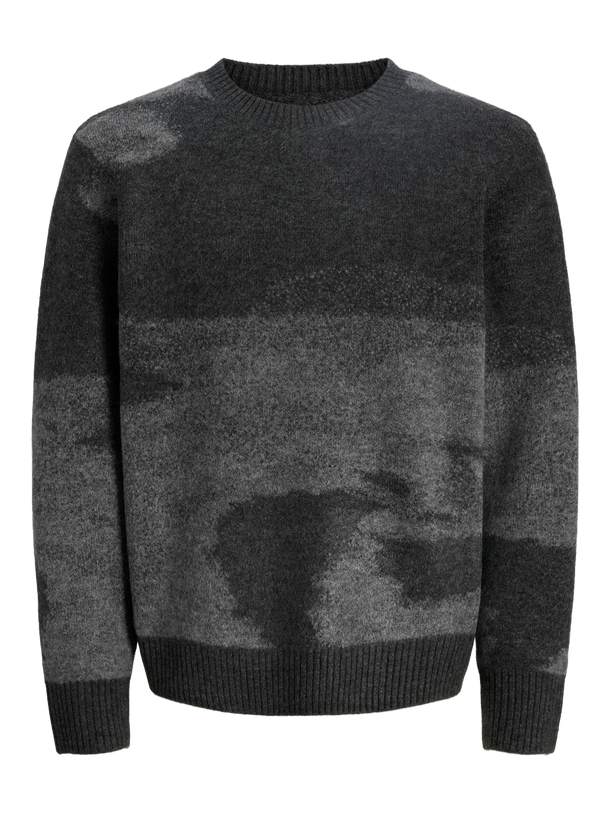 Product SWEATER RELAXED DE PUNTO FLARE - Black AOP:DGM - Image 5