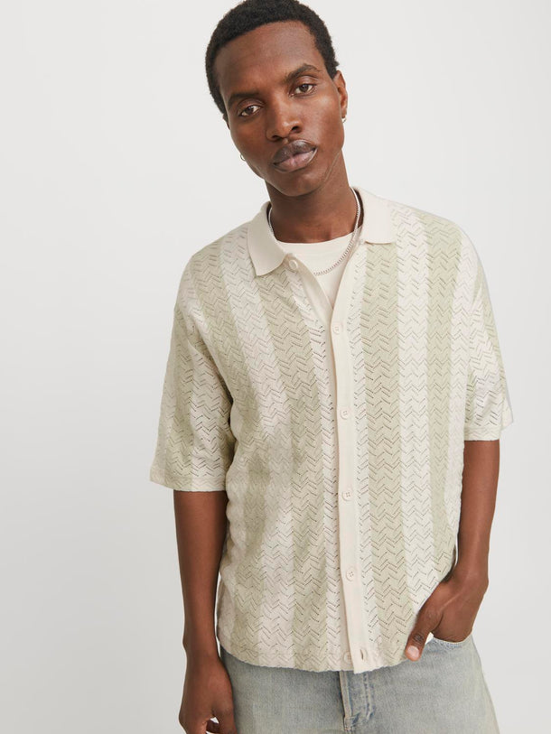 Product POLO TYLER - Sea Salt Stripes:Celadon tint - Image 3