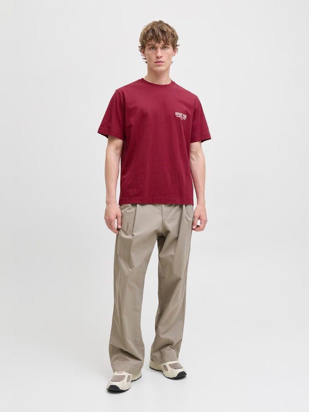 Product POLERA RELAXED YORK-Tibetan Red - Image 2