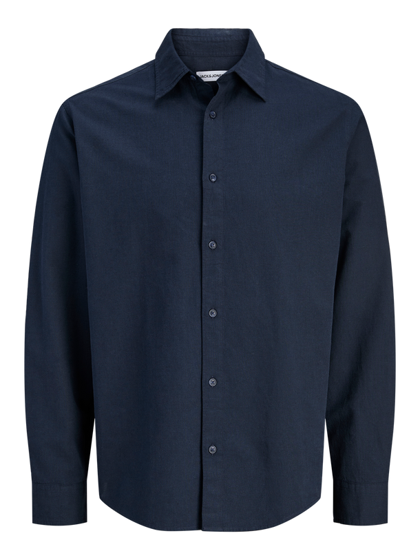 Product CAMISA DE LINO SUMMER BLEND-Navy Blazer - Image 1