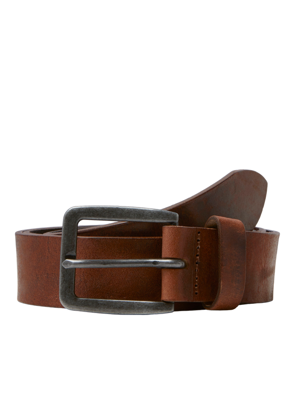 Product CINTURÓN DE CUERO VICTOR-Mocha Bisque - Image 1