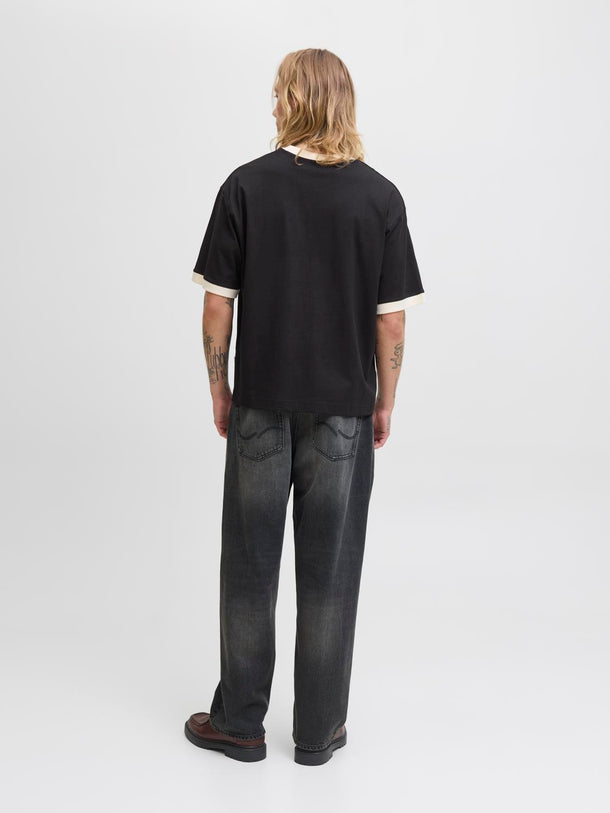 Product POLERA OVERSIZE CROPPED CAMBRIDGE -Black - Image 4