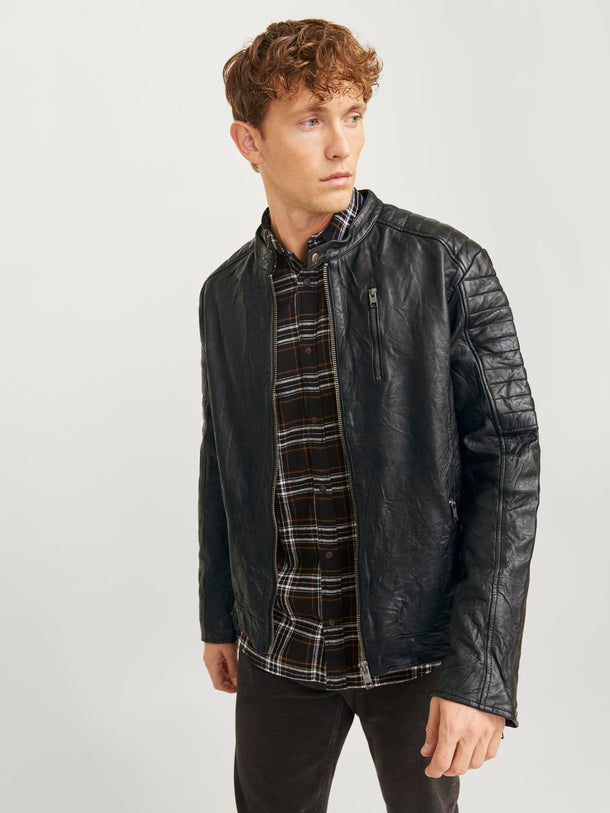 Product CHAQUETA BIKER RICHARD - Black - Image 1
