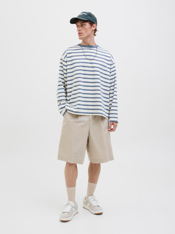 Product SHORT CHINO PORTER-Silver Lining - Image 1