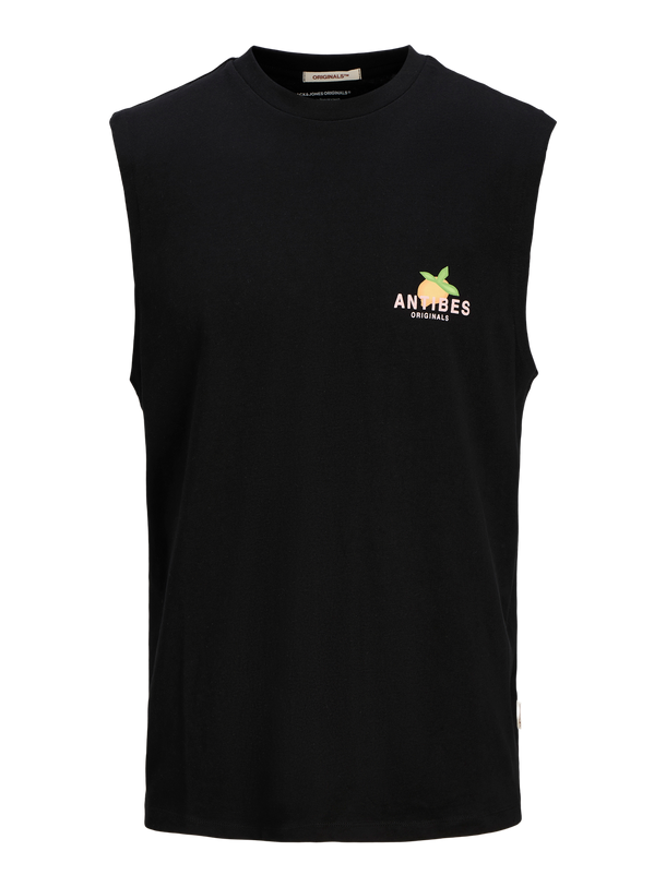 Product MUSCULOSA OVERSIZE ESTAMPADA CANGGU-Black - Image 5