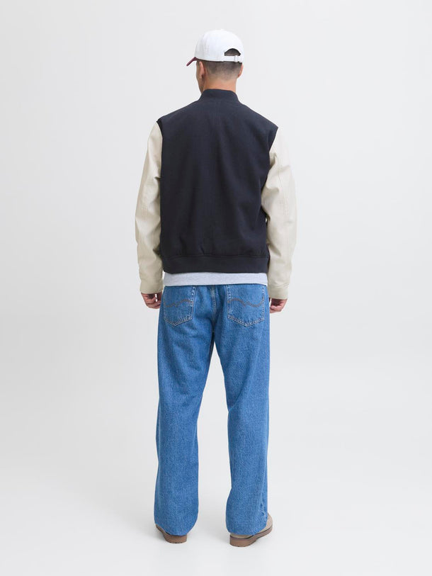 Product CHAQUETA BOMBER ROSS-Sky Captain Detail:ANTIQUE WHITE SLEEVES - Image 4