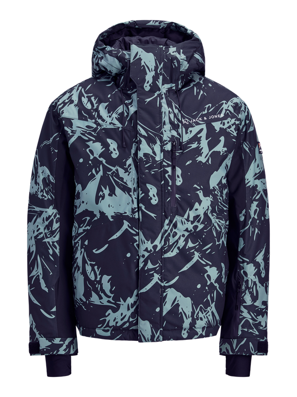Product SKI CHAQUETA TÉCNICA ALPES-Mineral Blue Detail:AOP - JJ BRANDING - Image 6