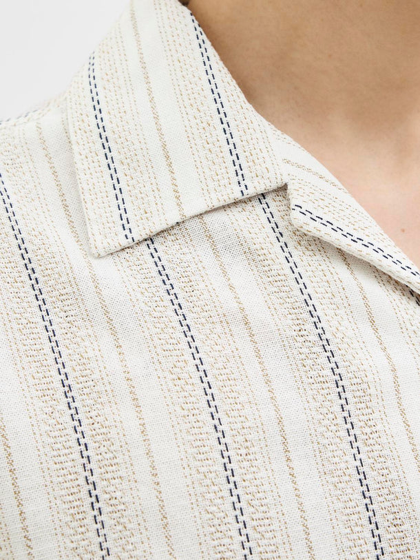 Product CAMISA DE LINO MANGA CORTA WILLIAM-Whitecap Gray - Image 6