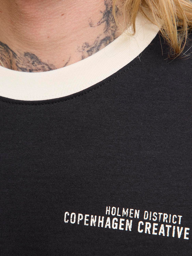 Product POLERA OVERSIZE CROPPED CAMBRIDGE -Black - Image 6