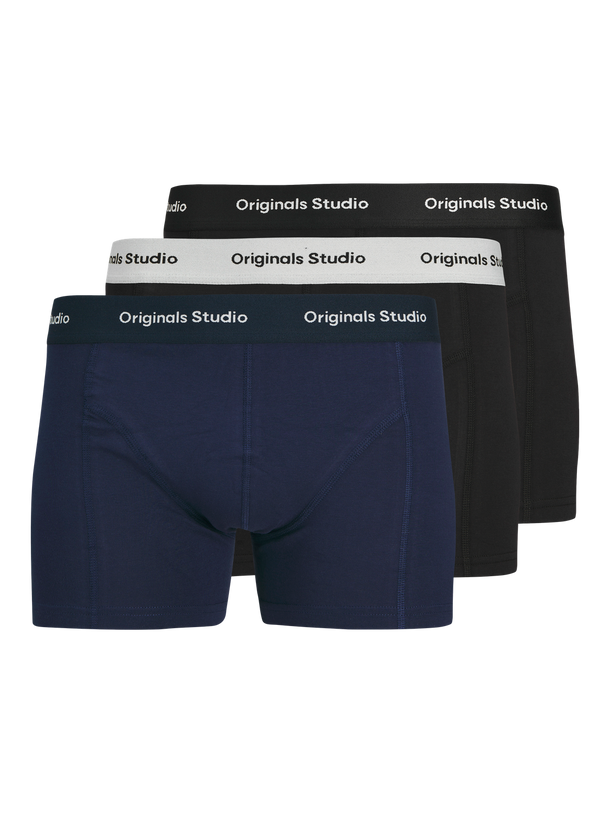 Product BOXER VESTERBRO PACK 3 - Ocean Cavern Pack:Black - Black - Image 1