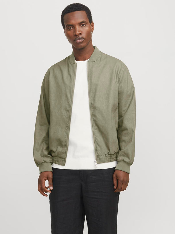 Product CHAQUETA DE LINO LEISTER-Vetiver - Image 4