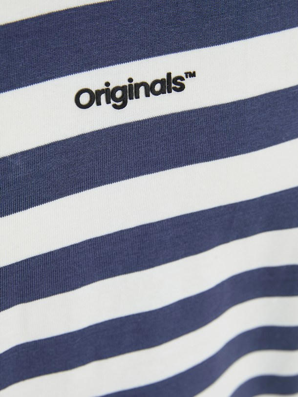 Product POLERA VESTERBRO - Nightshadow Blue Stripes:CLOUD DANCER - Image 2