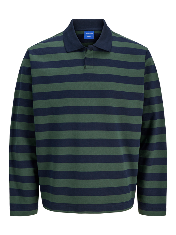 Product POLERÓN LOOSE POLO LLECKER -Sky Captain Stripes:Sycamore - Image 5