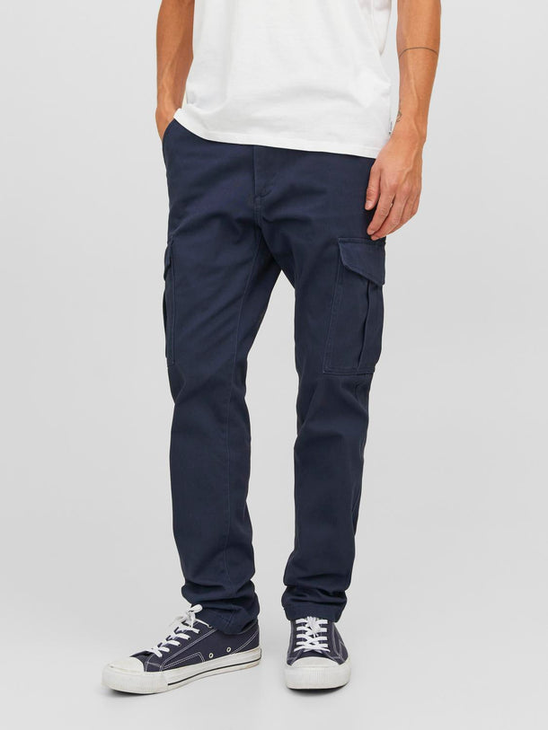 Product PANTALÓN CARGO SLIM TIRO MEDIO JOE - Navy Blazer - Image 9