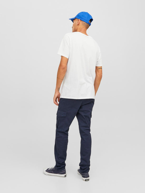 Product PANTALÓN CARGO SLIM TIRO MEDIO JOE - Navy Blazer - Image 12
