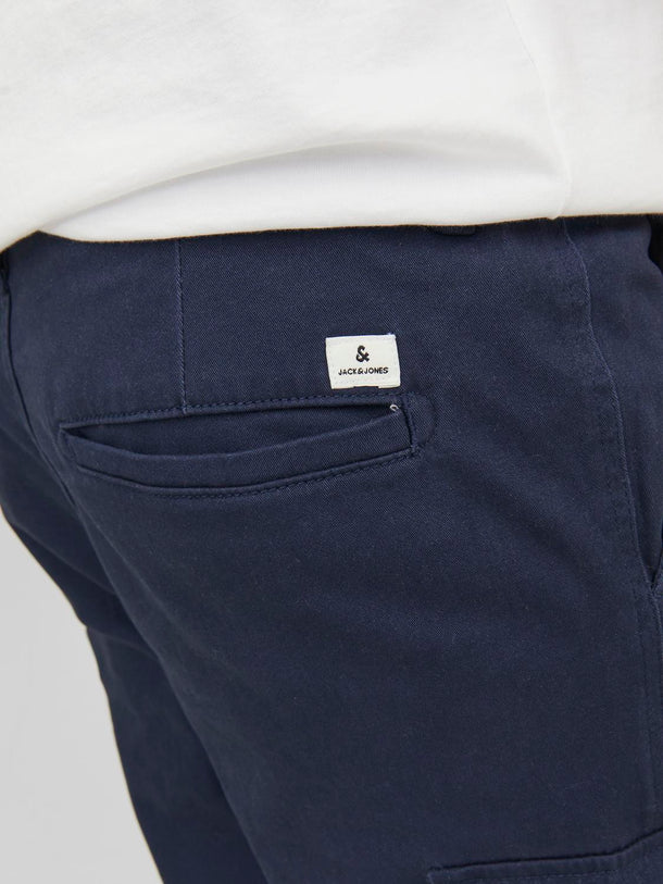 Product PANTALÓN CARGO SLIM TIRO MEDIO JOE - Navy Blazer - Image 16