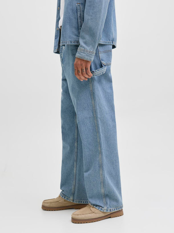 Product JEAN BAGGY TIRO ALTO ALEX CARPENTER 841-Blue Denim - Image 7