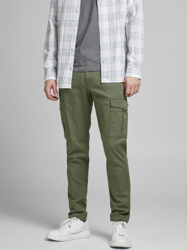 Product PANTALÓN MARCO-JOE CARGO REGULAR - Dusty Olive - Image 5