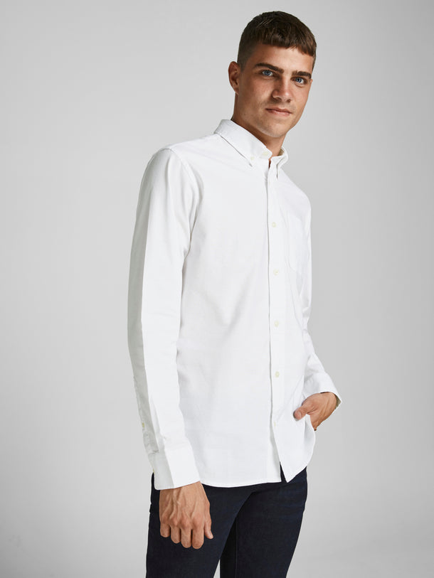 Product CAMISA OXFORD CLÁSICA - White Fit:SLIM FIT - Image 6