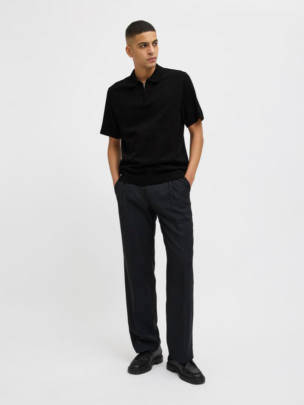 Product POLO REGULAR TEJIDO CON CIERRE MILANO - Black - Image 8