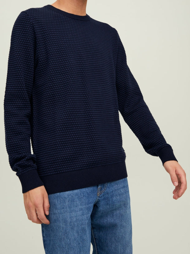 Product SWEATER ATLAS TEXTURIZADO - Mood Indigo - Image 1