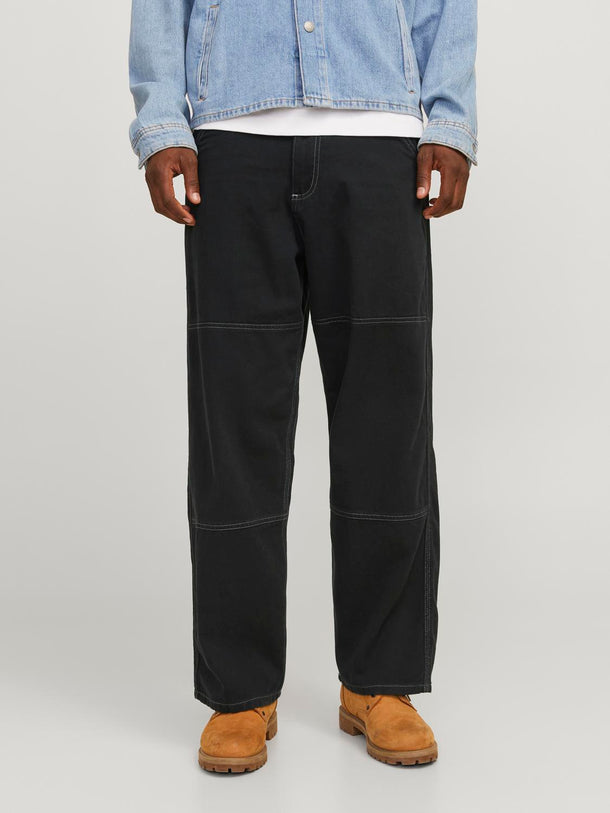 Product PANTALÓN OWEN CONTRAST - Black - Image 1