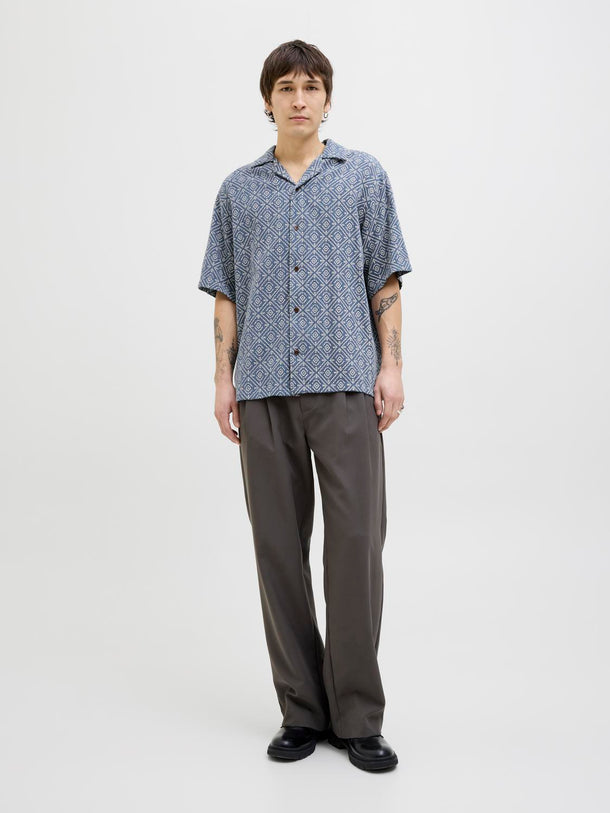 Product CAMISA RELAXED ESTAMPADA VINCENT-Bering Sea Fit:RELAXED FIT - Image 2