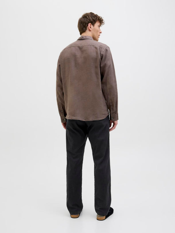 Product PANTALÓN DE LINO JOGGER KANE-Black - Image 6