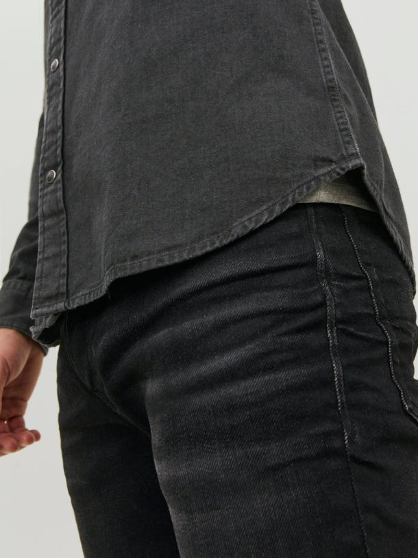 Product CAMISA SHERIDAN - Black Denim Fit:Slim - Image 6