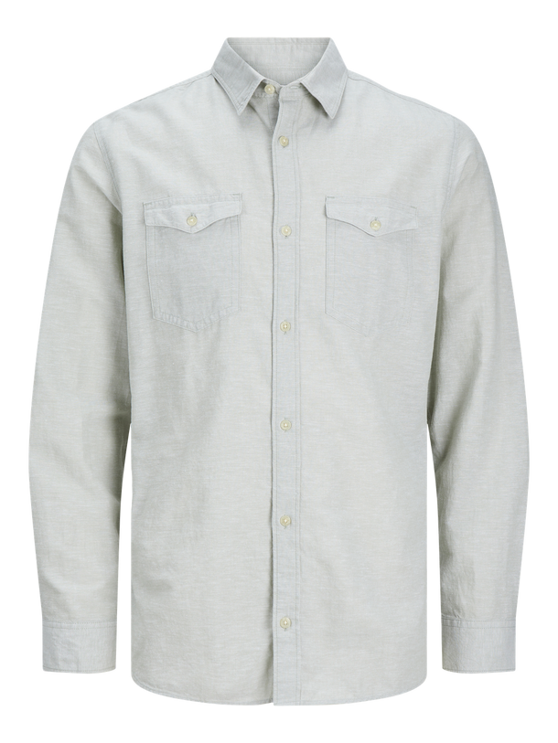 Product CAMISA LINO SHERIDAN - Desert Sage - Image 1