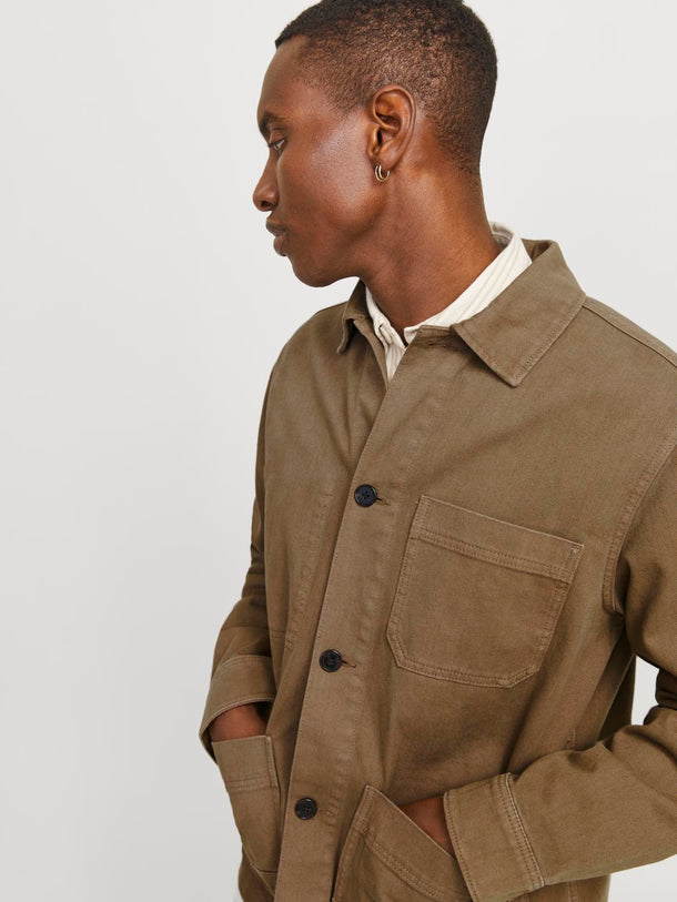 Product SOBRECAMISA WORKER DERRY-Shitake - Image 5