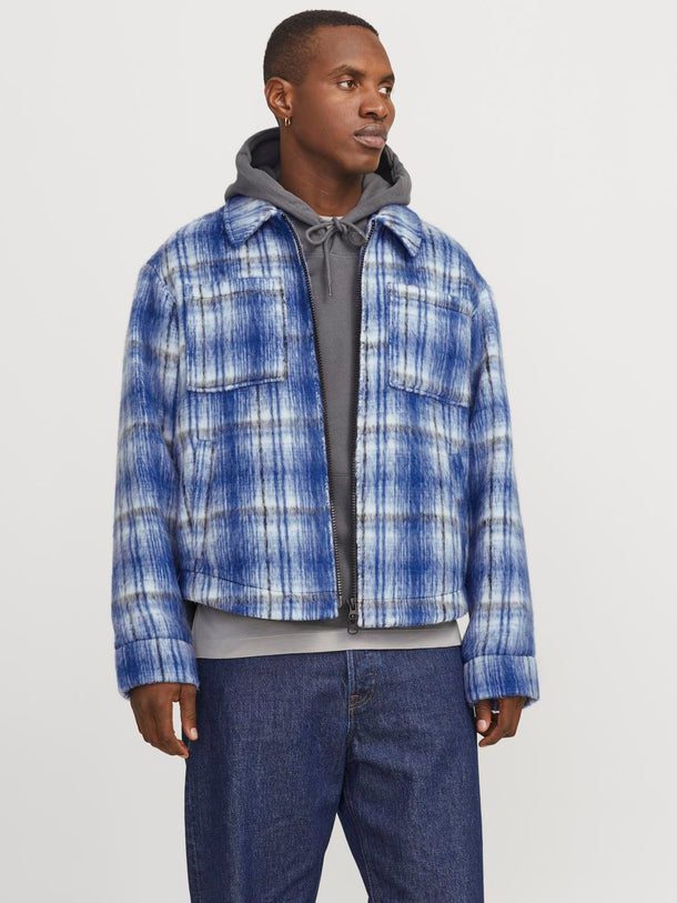 Product CHAQUETA CHECK UNION - Beaucoup Blue Detail:Check - Image 1