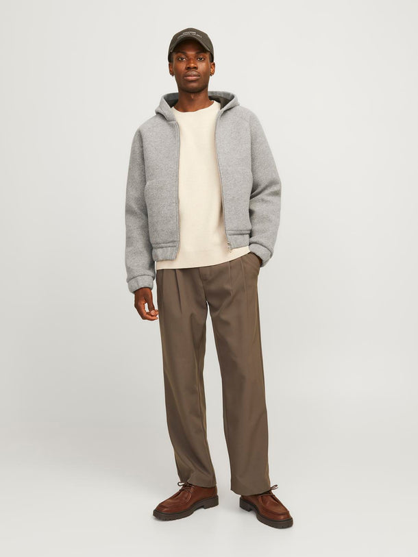 Product CHAQUETA TERRAIN - Grey Melange  Detail:MELANGE - Image 2