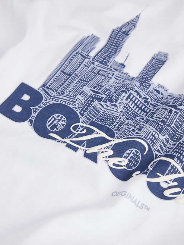 Product POLERA GRAPHIC BOSTON-Bright White - Image 2