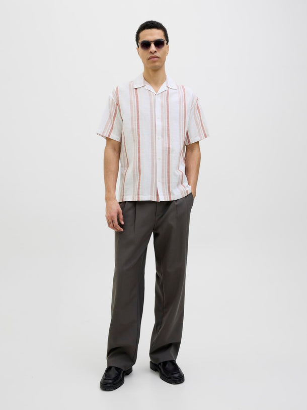 Product CAMISA LOOSE RESORT DE LINO SUMMER - Adobe Rose Fit:RELAXED FIT - Image 8