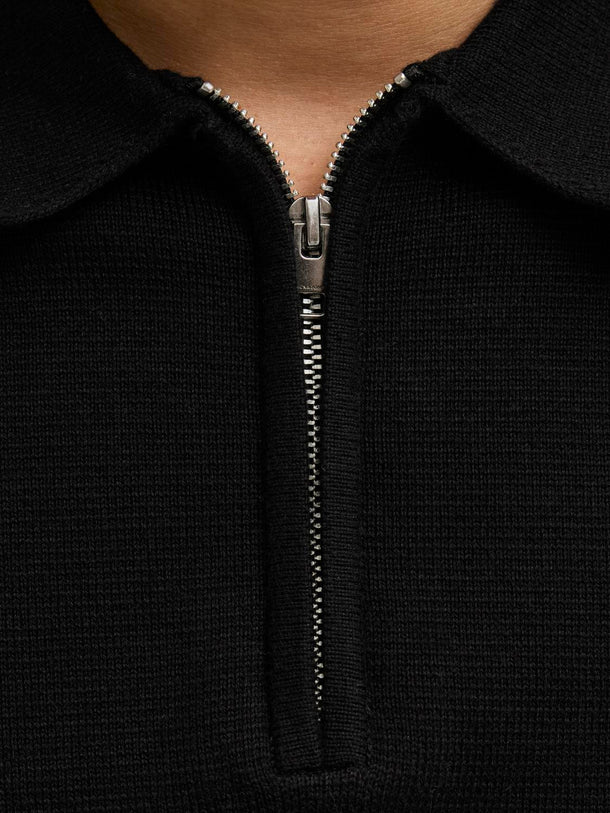 Product POLO REGULAR TEJIDO CON CIERRE MILANO - Black - Image 12