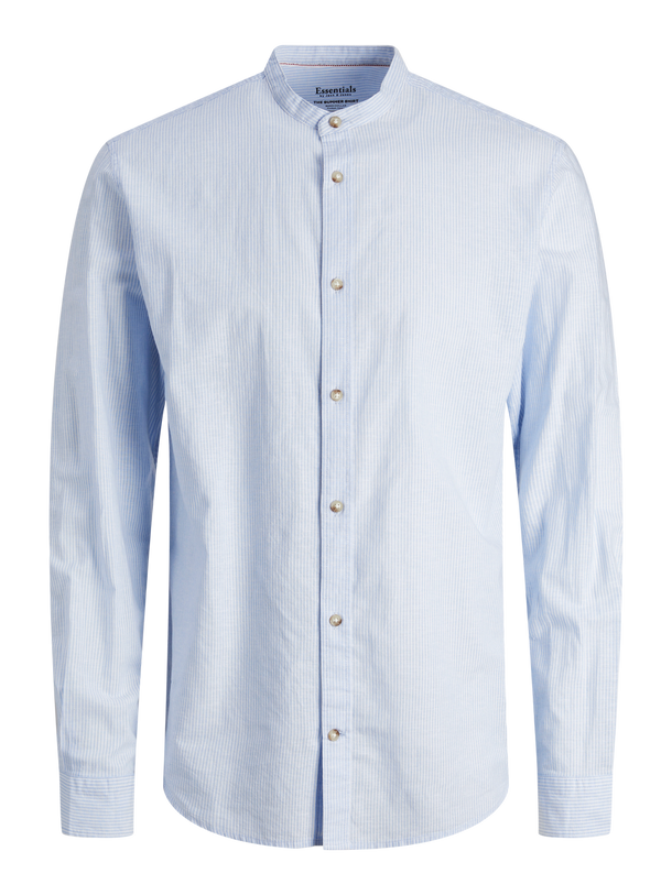 Product CAMISA LINO SUMMER BAND - Cashmere Blue Stripes:/WHITE - Image 1