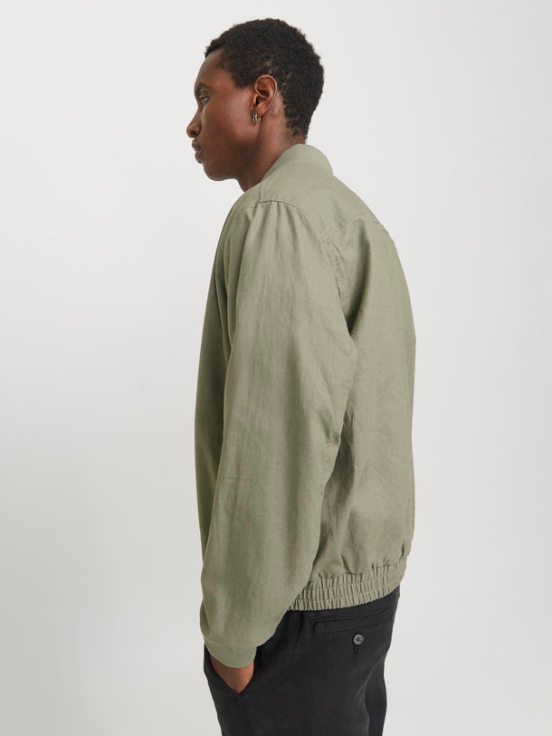 Product CHAQUETA DE LINO LEISTER-Vetiver - Image 6