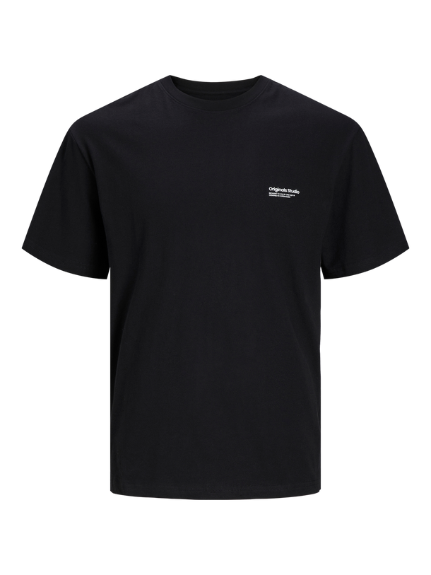 Product POLERA RELAXED MANGA CORTA VESTERBRO - Black Detail:SS24 - Image 5