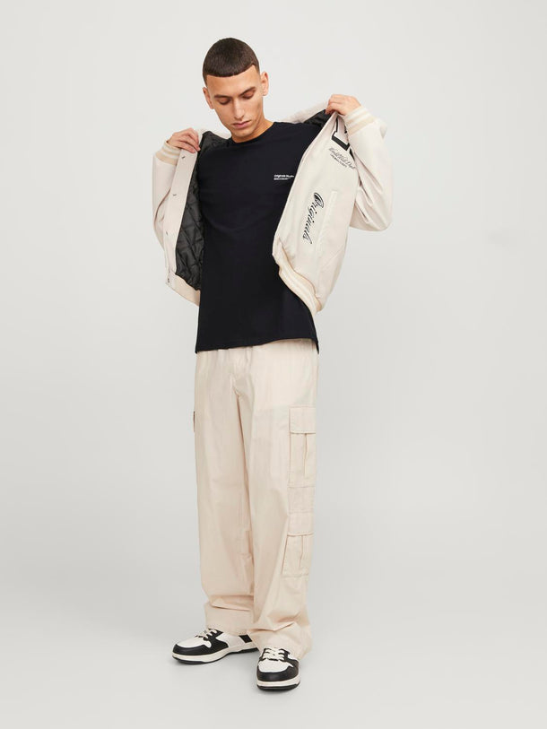 Product POLERA RELAXED MANGA CORTA VESTERBRO - Black Detail:SS24 - Image 2