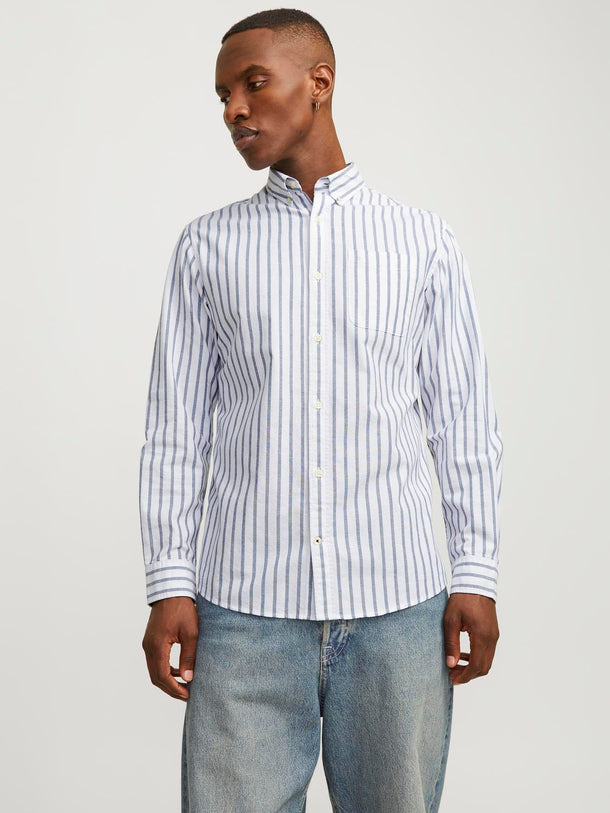 Product CAMISA CLASSIC OXFORD - Ensign Blue Stripes:STRIPES - Image 5