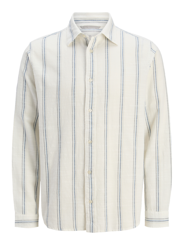 Product CAMISA RELAXED DOBBY-Chambray Blue Stripes:COMFORT FIT - Image 1
