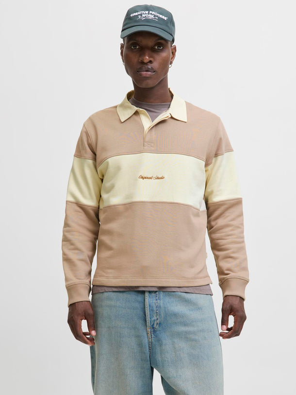 Product POLERÓN CUELLO POLO NORREBRO-Mocha Meringue - Image 1