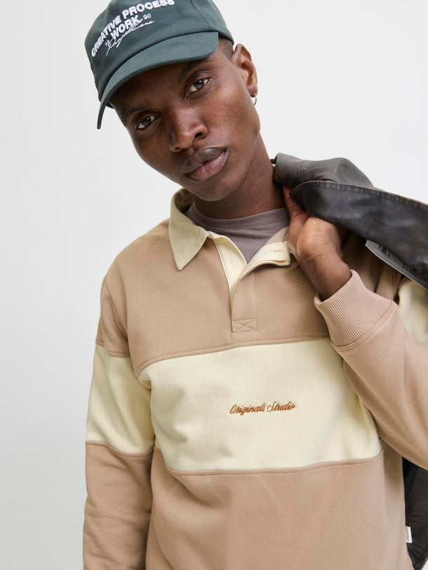 Product POLERÓN CUELLO POLO NORREBRO-Mocha Meringue - Image 3