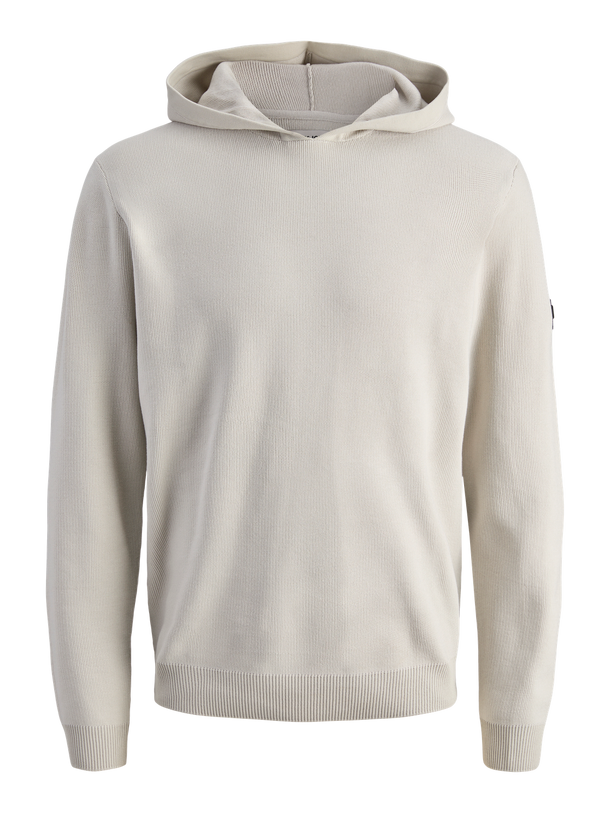 Product POLERÓN TEJIDO CON CAPUCHA COSTANCE-Vapor Blue - Image 1