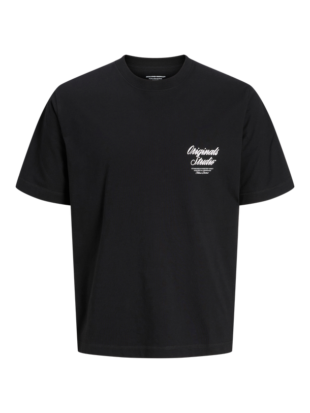 Product POLERA LOOSE ESTAMPADA NORREBRO-Black - Image 5