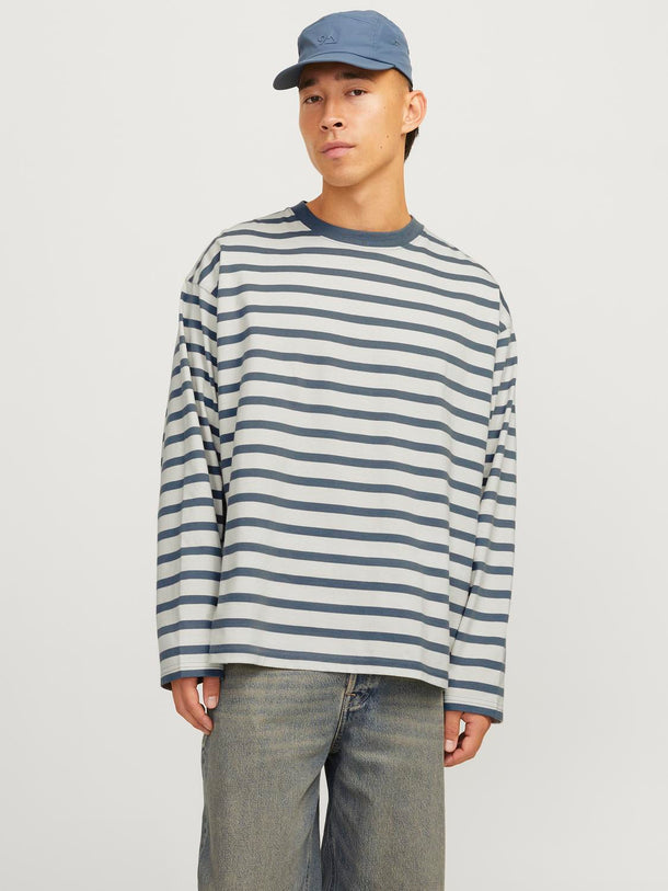 Product POLERA SLINGTON CREW - Stormy Weather Stripes:ANTIQUE WHITE - Image 5