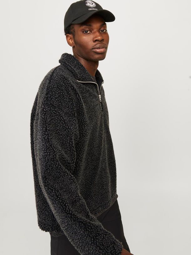 Product POLERÓN ROXBURY - Black Detail:MELANGE - Image 6