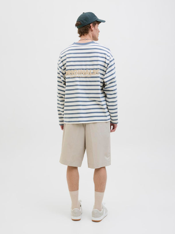 Product SHORT CHINO PORTER-Silver Lining - Image 2